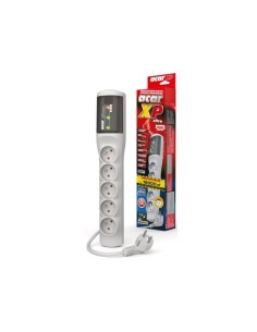 Listwa przeciwprzepięciowa Acar XProtector Standard 5m | Listwy zasilające | ODEL.PL 2