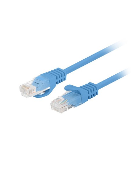 Patchcord Kat.5e UTP 0,5m niebieski (testowany Fluke) | Kable sieciowe | ODEL.PL