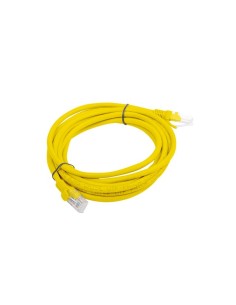 Patchcord Kat.5e UTP 5m żółty (testowany Fluke) | Kable sieciowe | ODEL.PL 2