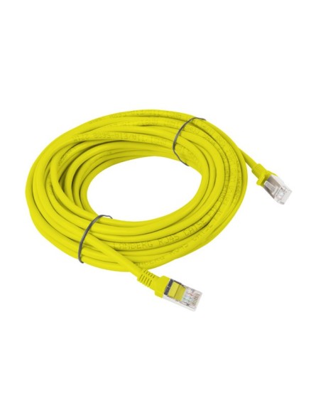 Patchcord Kat.5e UTP 15m żółty (testowany Fluke) | Kable sieciowe | ODEL.PL