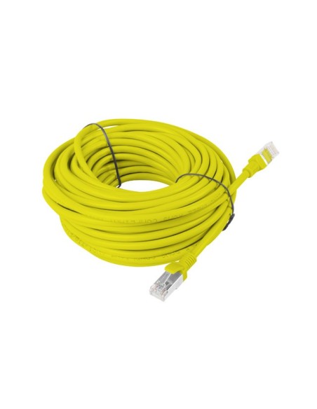 Patchcord Kat.5e UTP 20m żółty (testowany Fluke) | Kable sieciowe | ODEL.PL