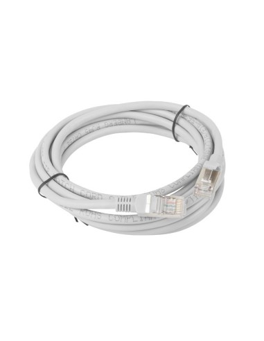 Patchcord ekranowany Kat.5e FTP 5m szary | Kable sieciowe | ODEL.PL