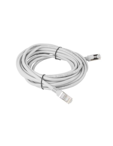 Patchcord ekranowany Kat.5e FTP 10m szary | Kable sieciowe | ODEL.PL
