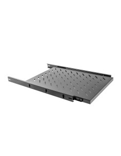 Wysuwana półka do szafy rack 19" 1U 1000mm czarna | Akcesoria do szaf RACK | ODEL.PL