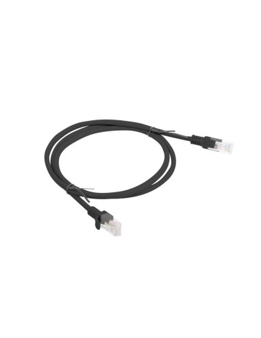 Patchcord Kat.5e UTP 1m czarny (testowany Fluke) | Kable sieciowe | ODEL.PL