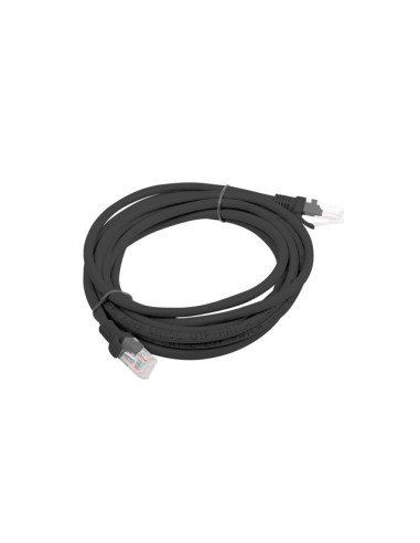 Patchcord Kat.5e UTP 3m czarny (testowany Fluke) | Kable sieciowe | ODEL.PL