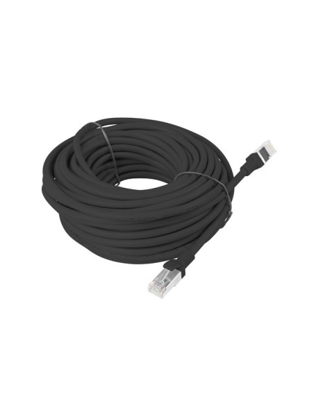 Patchcord Kat.5e UTP 15m czarny (testowany Fluke) | Kable sieciowe | ODEL.PL