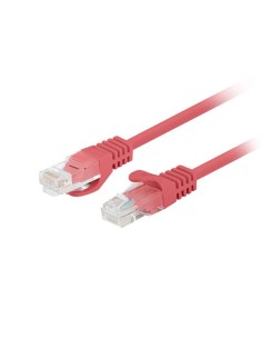 Patchcord Kat.5e UTP 0,25m czerwony (testowany Fluke) | Kable sieciowe | ODEL.PL