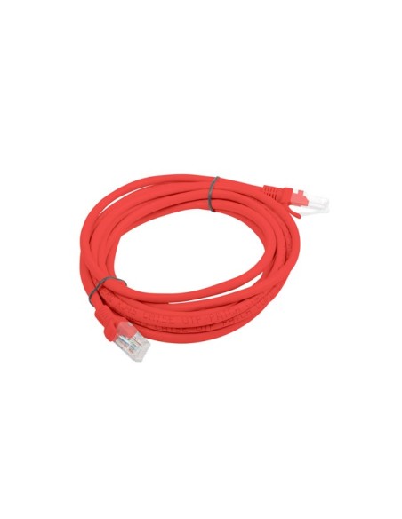 Patchcord Kat.5e UTP 3m czerwony (testowany Fluke) | Kable sieciowe | ODEL.PL