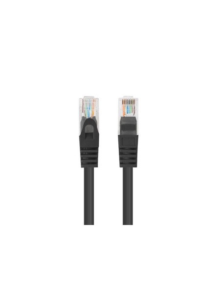 Patchcord Kat.6 UTP 0,25m czarny (testowany Fluke) | Kable sieciowe | ODEL.PL