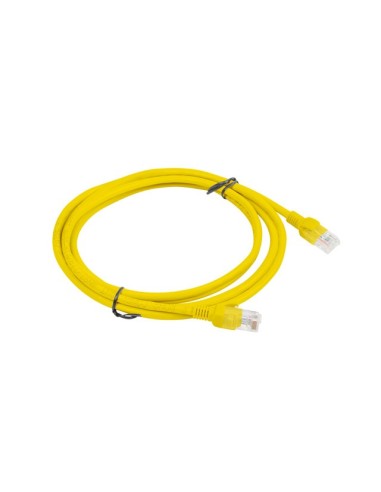 Patchcord Kat.6 UTP 2m żółty (testowany Fluke) | Kable sieciowe | ODEL.PL