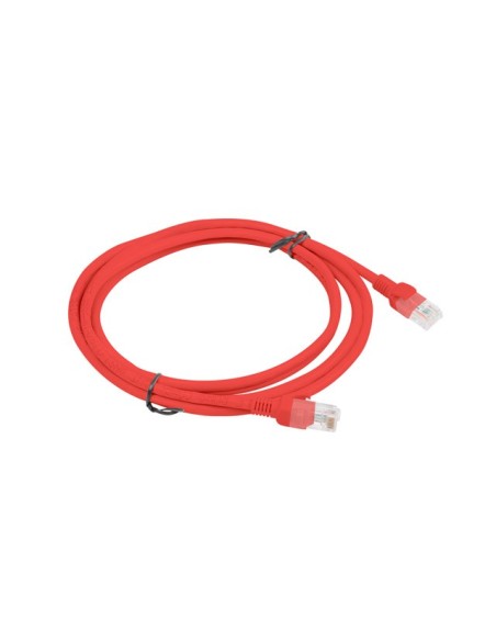 Patchcord Kat.6 UTP 2m czerwony (testowany Fluke) | Kable sieciowe | ODEL.PL