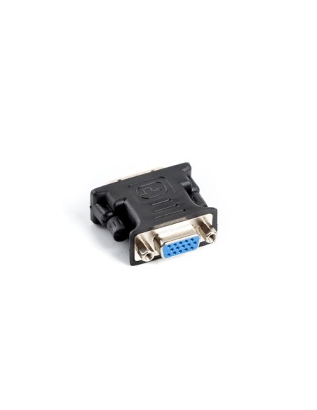 Adapter DVI-I (wtyk) do VGA (gniazdo) Dual Link czarny | Adaptery wideo | ODEL.PL