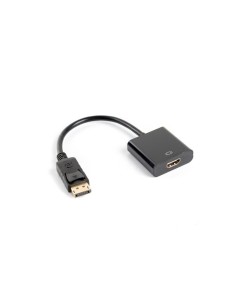 Adapter DisplayPort 1.2 do HDMI na kablu 10cm czarny | Adaptery wideo | ODEL.PL
