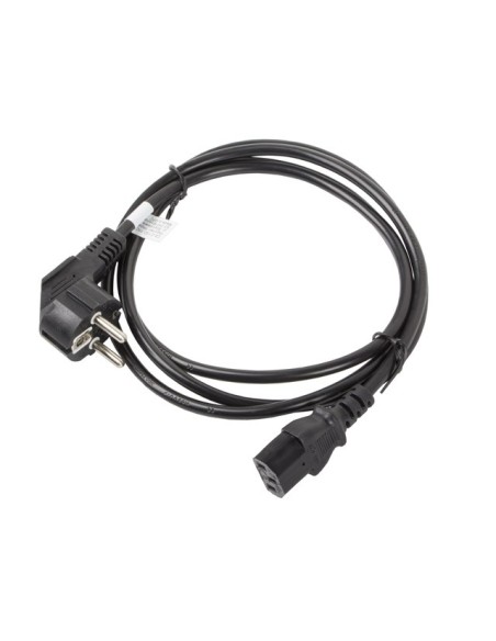 Kabel zasilający do komputera C13-C14 1,8m VDE czarny | Kable zasilające | ODEL.PL