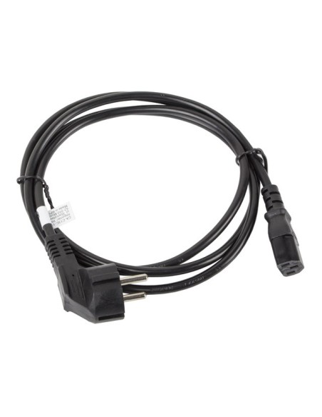 Kabel zasilający do komputera C13-C14 1,8m VDE czarny | Kable zasilające | ODEL.PL