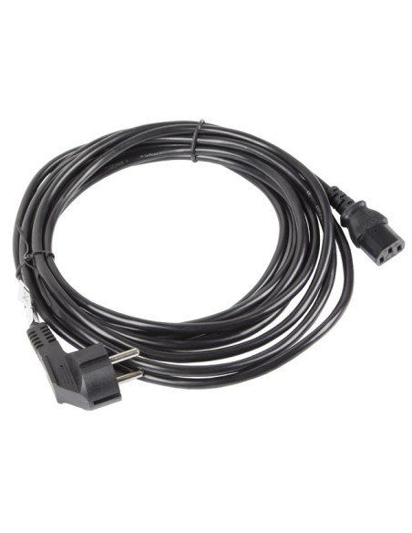 Kabel zasilający do komputera C13-C14 5m VDE czarny | Kable zasilające | ODEL.PL