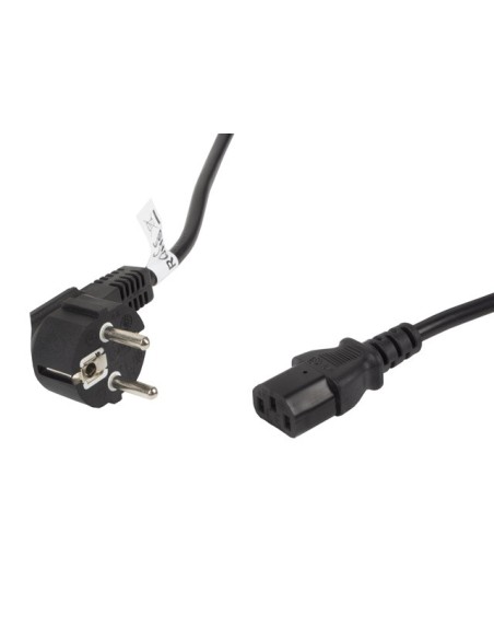 Kabel zasilający do komputera C13-C14 5m VDE czarny | Kable zasilające | ODEL.PL