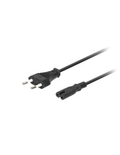 Kabel zasilający radiowy Euro CEE 7/16-C7 1,8m czarny | Kable zasilające | ODEL.PL