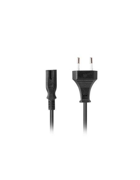 Kabel zasilający radiowy Euro CEE 7/16-C7 1,8m czarny | Kable zasilające | ODEL.PL