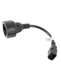 Adapter zasilający UPS C14 do Schuko (gniazdo) 20cm | Kable zasilające | ODEL.PL 2