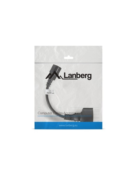 Adapter zasilający UPS C14 do Schuko (gniazdo) 20cm | Kable zasilające | ODEL.PL