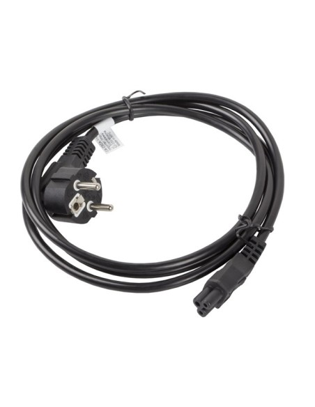 Kabel zasilający do laptopa "koniczynka" C5 1,8m VDE | Kable zasilające | ODEL.PL
