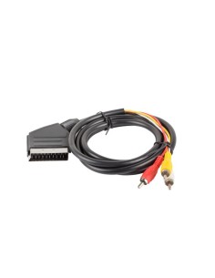 Kabel 3x RCA (Cinch) do Euro (SCART) 1,8m | Kable wideo | ODEL.PL