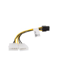 Kabel zasilający wewnętrzny 2x Molex do BTX 6-pin 15cm | Kable wewnętrzne | ODEL.PL