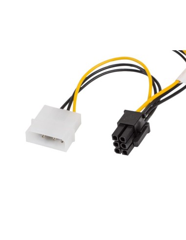 Kabel zasilający wewnętrzny 2x Molex do BTX 6-pin 15cm | Kable wewnętrzne | ODEL.PL