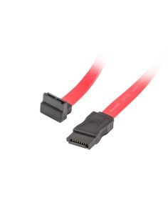 Kabel SATA III (6Gb/s) 50cm kątowy czerwony | Kable wewnętrzne | ODEL.PL