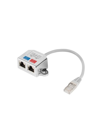 Adapter rozdzielacz LAN RJ45 do 2x RJ45 FTP | Adaptery sieciowe | ODEL.PL
