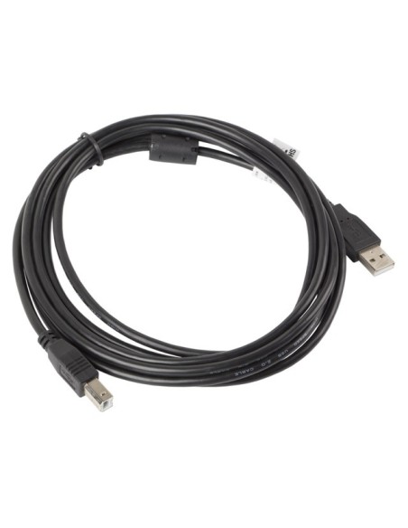Kabel USB-A do USB-B 2.0 z ferrytem 3m czarny | Kable USB | ODEL.PL