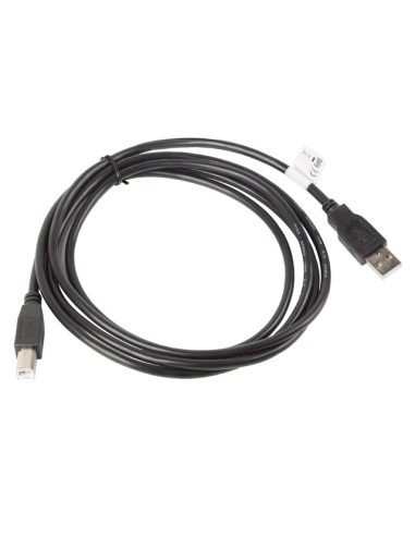 Kabel USB-A do USB-B 2.0 1,8m czarny | Kable USB | ODEL.PL
