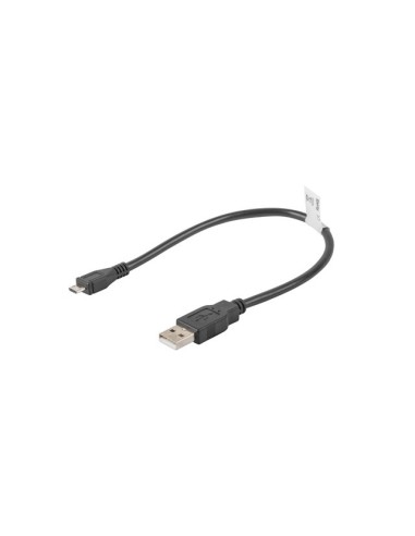 Kabel USB-A do Micro USB 2.0 0,3m czarny | Kable USB | ODEL.PL