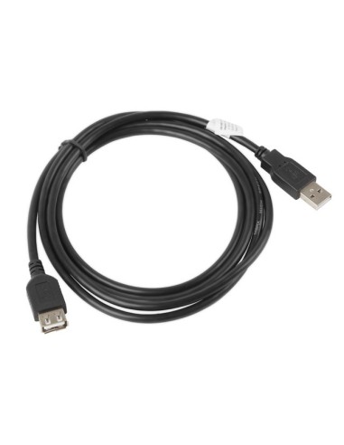 Przedłużacz USB-A 2.0 1,8m czarny | Kable USB | ODEL.PL