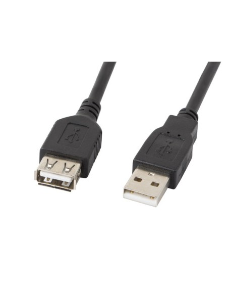 Przedłużacz USB-A 2.0 3m czarny | Kable USB | ODEL.PL