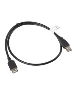 Przedłużacz USB-A 2.0 0,7m czarny | Kable USB | ODEL.PL 2