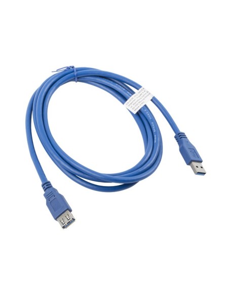 Przedłużacz USB-A 3.0 1,8m niebieski | Kable USB | ODEL.PL