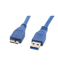 Kabel USB-A do Micro USB 3.0 0,5m niebieski | Kable USB | ODEL.PL