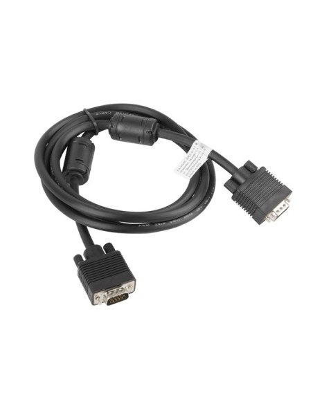 Kabel VGA z ferrytem 1,8m czarny | Kable wideo | ODEL.PL