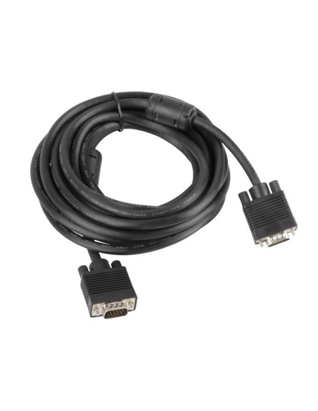 Kabel VGA z ferrytem 5m czarny | Kable wideo | ODEL.PL