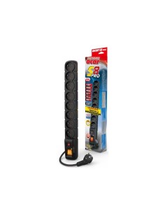 Listwa zasilająca Acar S8 PRO 5m 8 gniazd czarna | Listwy zasilające | ODEL.PL 2