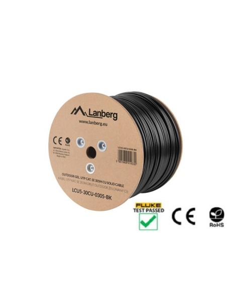 Kabel sieciowy LAN UTP Kat.5e 305m drut outdoor żelowany | Kable sieciowe | ODEL.PL