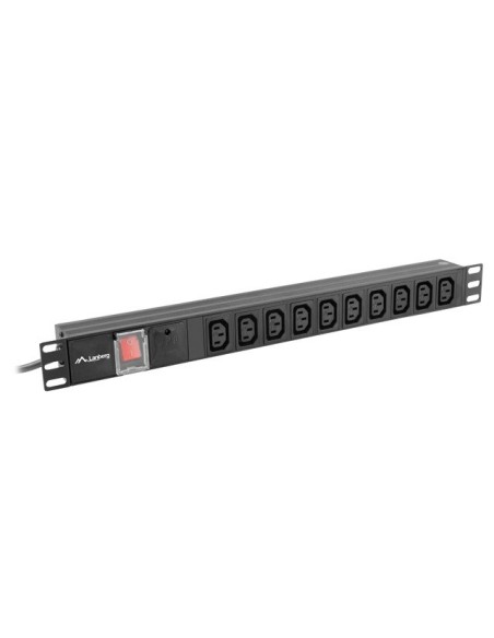 Listwa zasilająca RACK PDU 19" 1U 10A 10 gniazd IEC C13 | Listwy zasilające | ODEL.PL