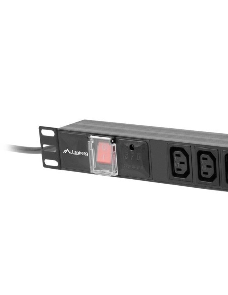 Listwa zasilająca RACK PDU 19" 1U 10A 10 gniazd IEC C13 | Listwy zasilające | ODEL.PL