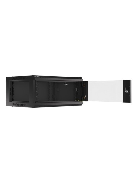 Szafa rackowa wisząca 19" 4U 600x450 czarna | Szafy serwerowe | ODEL.PL