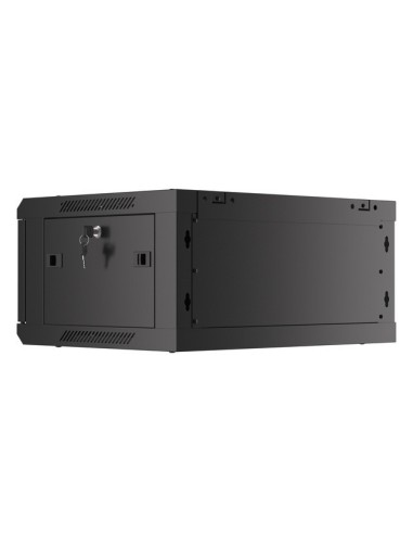 Szafa rackowa wisząca 19" 4U 600x450 czarna | Szafy serwerowe | ODEL.PL