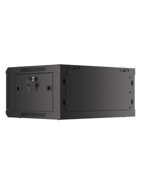 Szafa rackowa wisząca 19" 4U 600x450 czarna | Szafy serwerowe | ODEL.PL