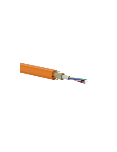 Kabel światłowodowy OS2 zewnętrzny DAC do bezpośredniego układania w ziemi, pomarańczowy SM 12J